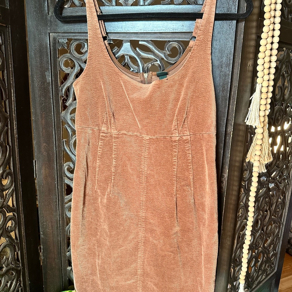 Wild Fable Brown Corduroy Dress